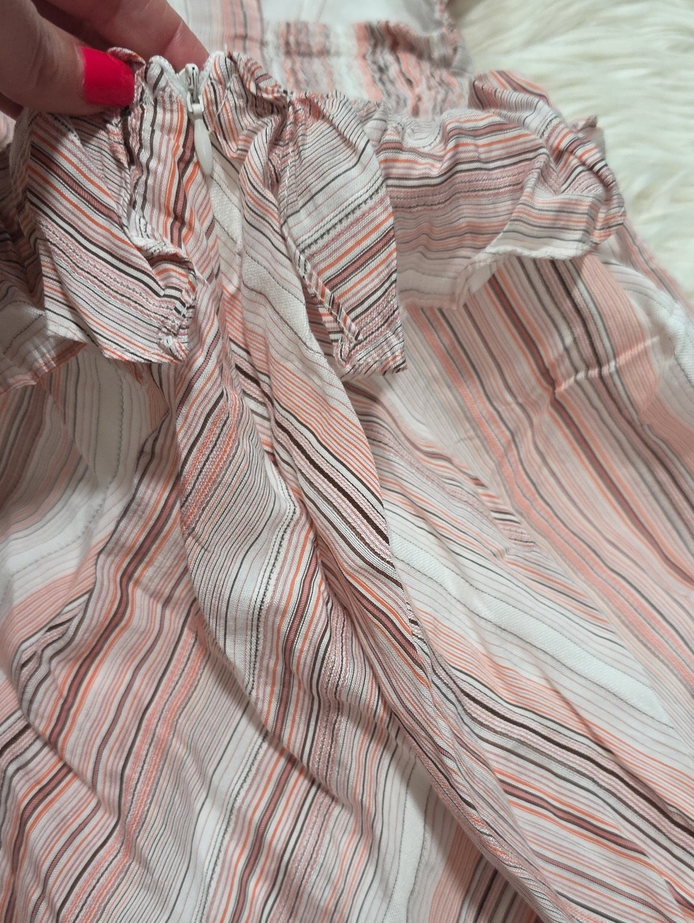 Fate Cut Out Ruffled Mini Dress- Small - Picture 9 of 11